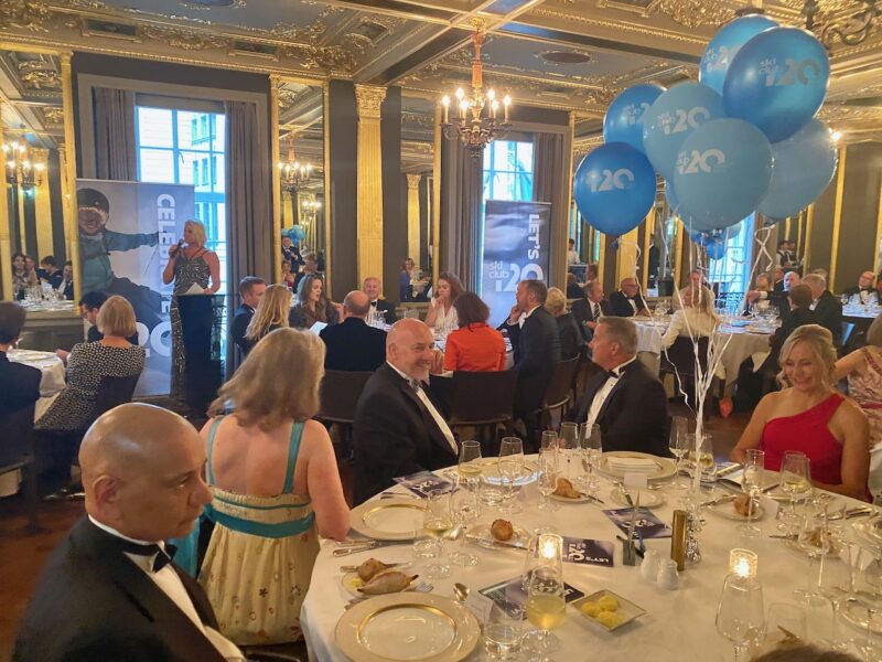 Cafe Royal, Ski Club GB commemoration dinner. Image © PlanetSKI